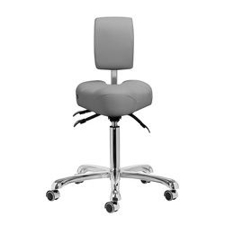 Podiatry stool 1005 giovanni grey