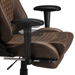 Dark premium gaming chair brown