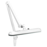 Led workshop lamp elegante 801-s with vise standard white