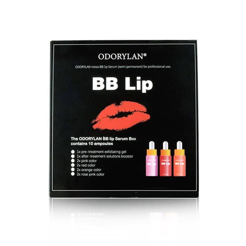 Meso BB Lips Kissum - serum z pigmentem do ust ,zestaw