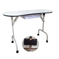 Folding desk 4031 white + bag