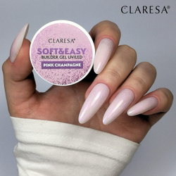 Claresa soft&amp;easy building gel pink champagne 12g