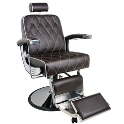 Gabbiano barber chair imperial brown