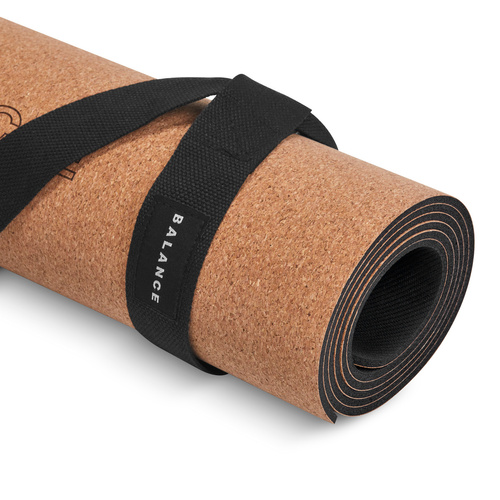 Balance yoga mat cork rubber