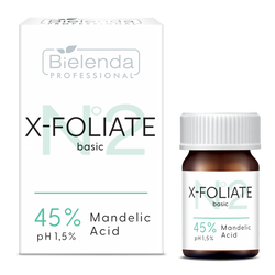 Bielenda Professional X-Foliate basic kwas migdałowy 45% 5ml