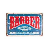 Decorative barber board b006