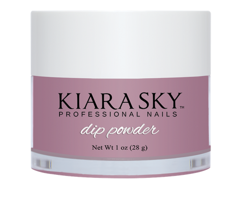 Kiara sky dip powder - d597 mauve a lil' closer