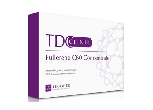 Fullerene C60 Concentrate 14x4ml Koktajl odmładzający i regenerujący skórę z aktywnym węglem 