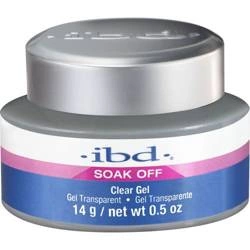 IBD Soak Off 14g clear gel przezroczysty