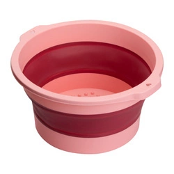 Folding pedicure bowl pink