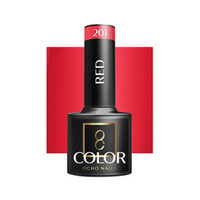 Ocho nails lakier hybrydowy red 201 -5 g