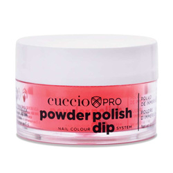 Puder tytanowy Cuccio 3063 DIP SYSTEM PUDER Neon Red 14 g