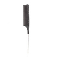 Comb with carbon measure metal skewer f-12