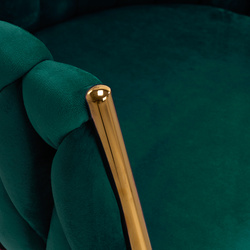 4rico chair qs-gw06g velvet green