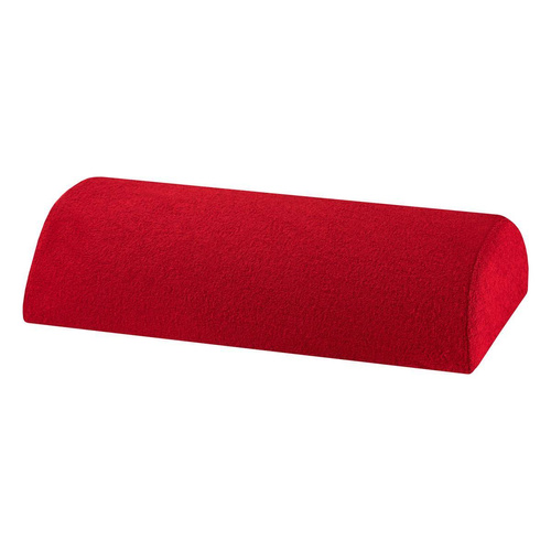 Terry cloth pillow red