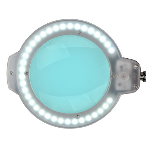 Led glow moonlight magnifier lamp 8012/5' black for tabletop