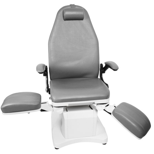 Podiatry chair electr. azzurro 709a 3 siln. gray