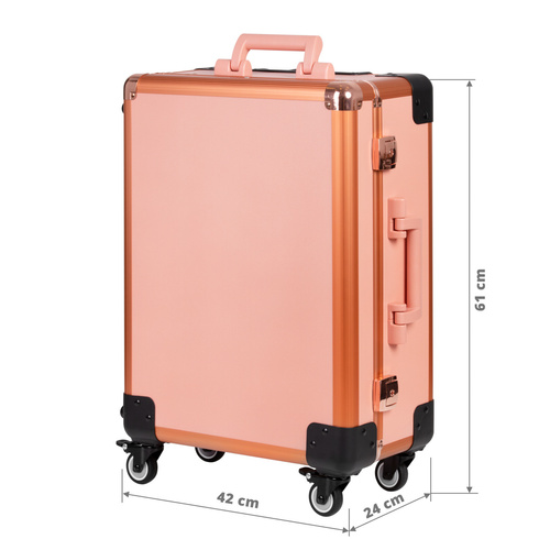 Trunk portable stand t-27 rose gold