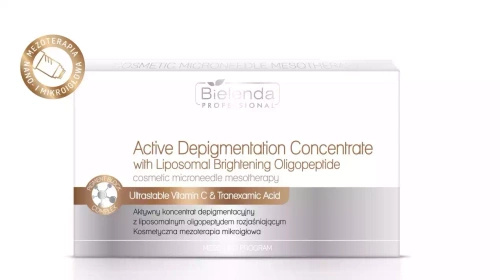 Bielenda Professional Set of active depigmentation concentrates with liposomal oligopeptide 10x3ml