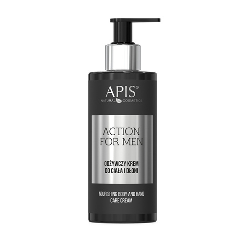 Apis action for men - nourishing cream for body and hands 300 ml