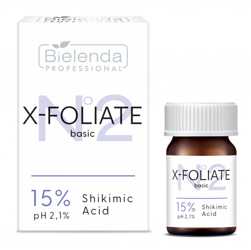 Bielenda Professional X-foliate basic kwas szikimowy 15% 5ml