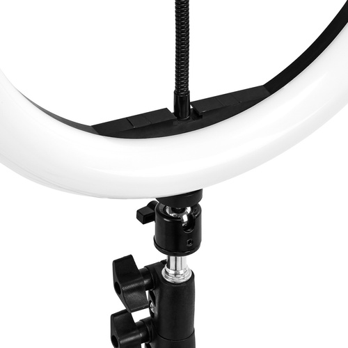 Glow lampa pierścieniowa ring 13" rgb bsc ze statywem 10w