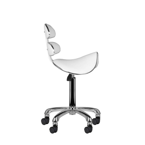 Roll speed cosmetic stool am-880 white