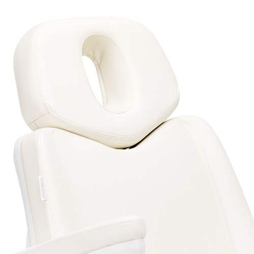 Electric swivel cosmetic chair azzurro 873 pedi white