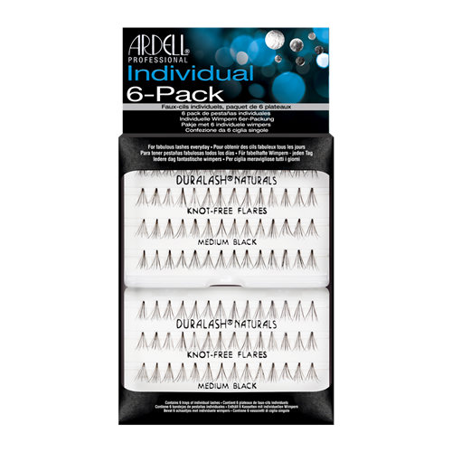 Ardell Individual Naturals Long Black 6 pack