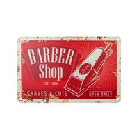 Decorative barber board b013