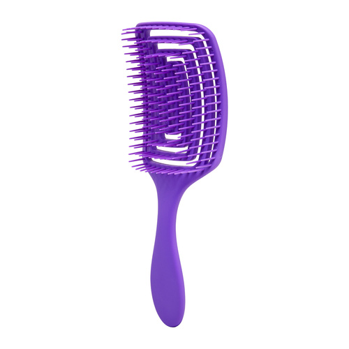 Flexible hair brush set o-327 purple and kessner lab caffeine ampoules