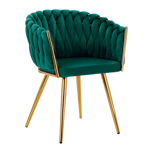 4rico chair qs-gw06g velvet green