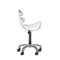 Roll speed cosmetic stool am-880 white