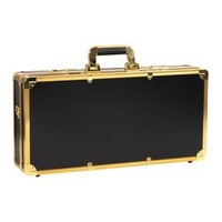 Barber case black and gold