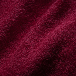 Maroon terry sheet