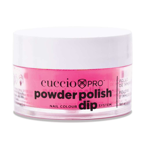 Puder tytanowy Cuccio 3053 DIP SYSTEM PUDER Neon Pink 14 g