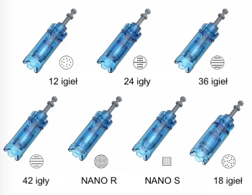 Kartridż do mezoterapii mikroigłowej do Dr Pen M8S A9W A11