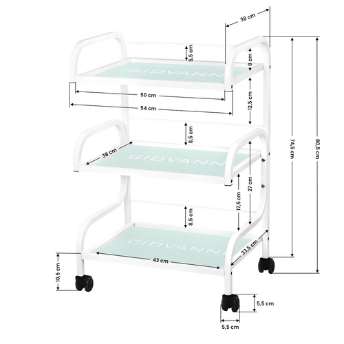 Cosmetic table type 1014 giovanni