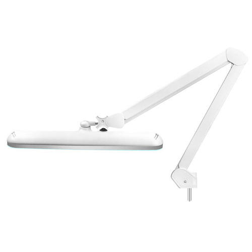 Lampa warsztatowa led elegante 801-s ze statywem standard white