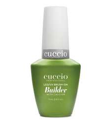 Cuccio single-phase builder gel with calcium in a 4-in-1 brush bottle 13ml