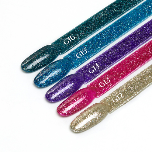 Ocho nails lakier hybrydowy glitter g14 -5 g