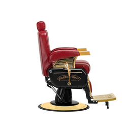 Hair system barber chair mt-91 gold red