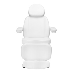 Electric cosmetic chair sillon classic 3 motors white