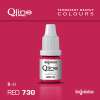 Pigment do makijażu permanentnego ust Bioevolution Red 730 Qline Pro 5ml