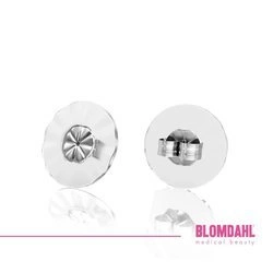 Large titanium earring stoppers (1 pair)