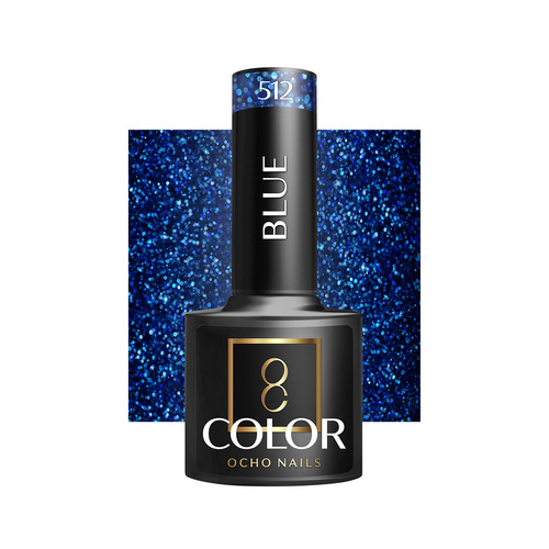 Ocho nails lakier hybrydowy blue 512 -5 g