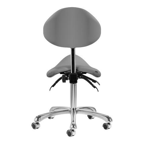 Cosmetic stool 1004 giovanni grey