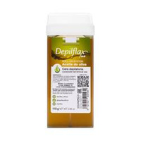 Depilflax 100 depilatory wax roll olive 110 g