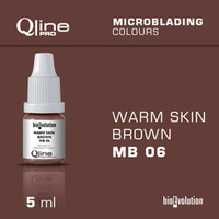 Pigment do microbladingu brwi Bioevolution Qline Pro Microblading Warm Skin Brown MB 06 5ml