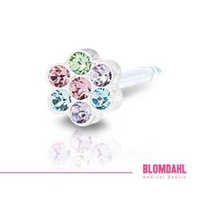 Blomdahl Daisy Light/ Fantasy ear piercing earring 5 mm medical plastic